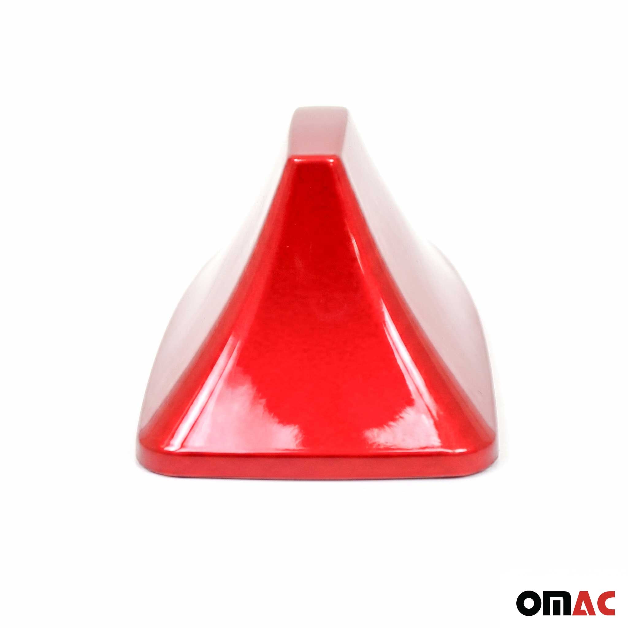 Antenne De Toit Aileron Requin pour Fiat 500 500X 500L Radio AM/FM Rouge