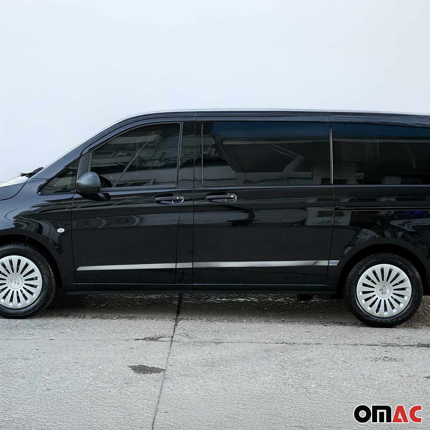 Garniture Baguette de porte latérale pour Mercedes Vito W447 double porte-L1/L2