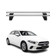 Menabo Barres de toit Transversales pour Mercedes Classe A W177 2018-2026 Gris