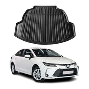 Tapis de Coffre pour Toyota Corolla 2019-2026 Berline en TPE Noir