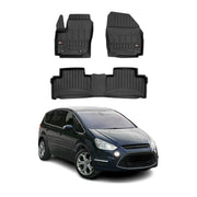 Tapis de Sol pour Ford S-Max 2006-2014 TPE Noir