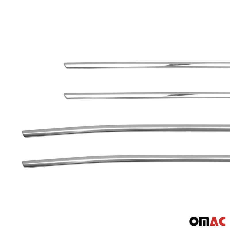 Garniture de Fenêtre pour Toyota Hilux 2015-2025 Acier Inox 4Pcs