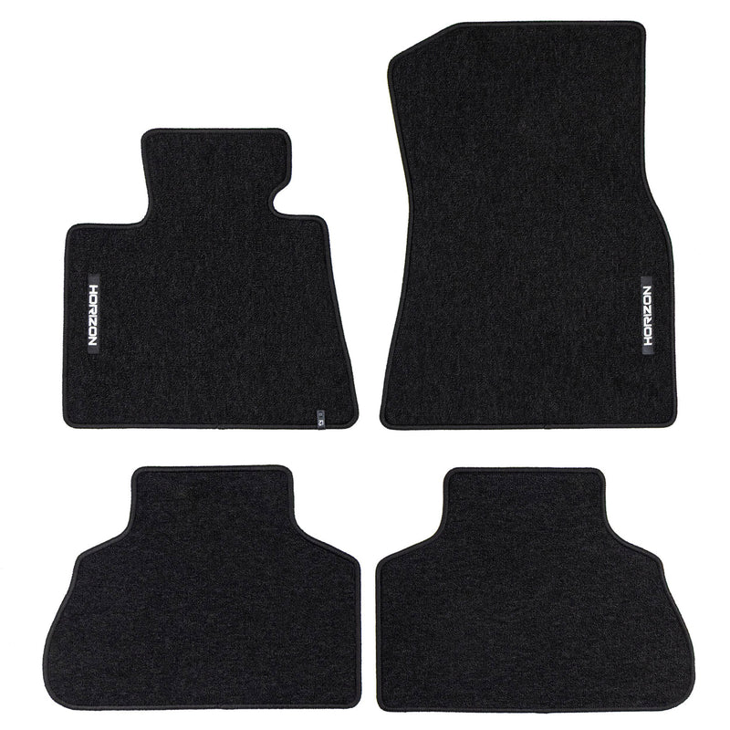 Tapis de Sol de Voiture pour BMW X5 G05 2018-2025 Velours solide et durable 4Pcs