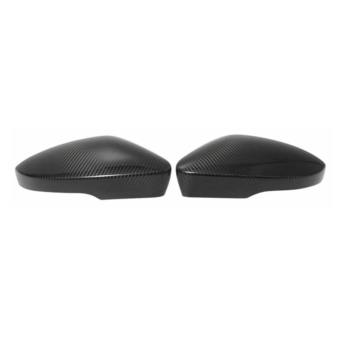 Coques de Rétroviseurs pour Volkswagen T-Roc Pre-fl 2017-2022 en Carbone Noir