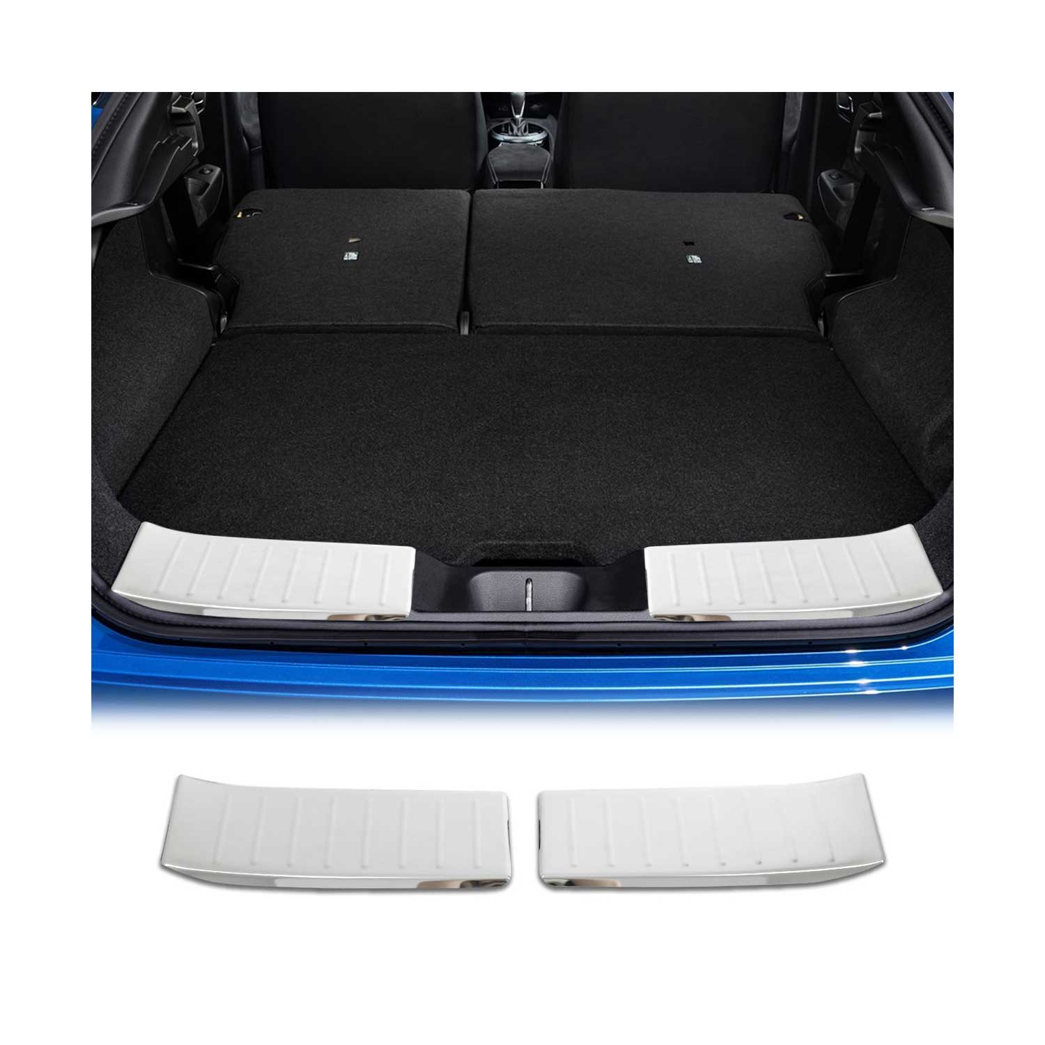 Protection de Pare-Chocs pour Nissan Juke II 2019-2026 Inox finition polie
