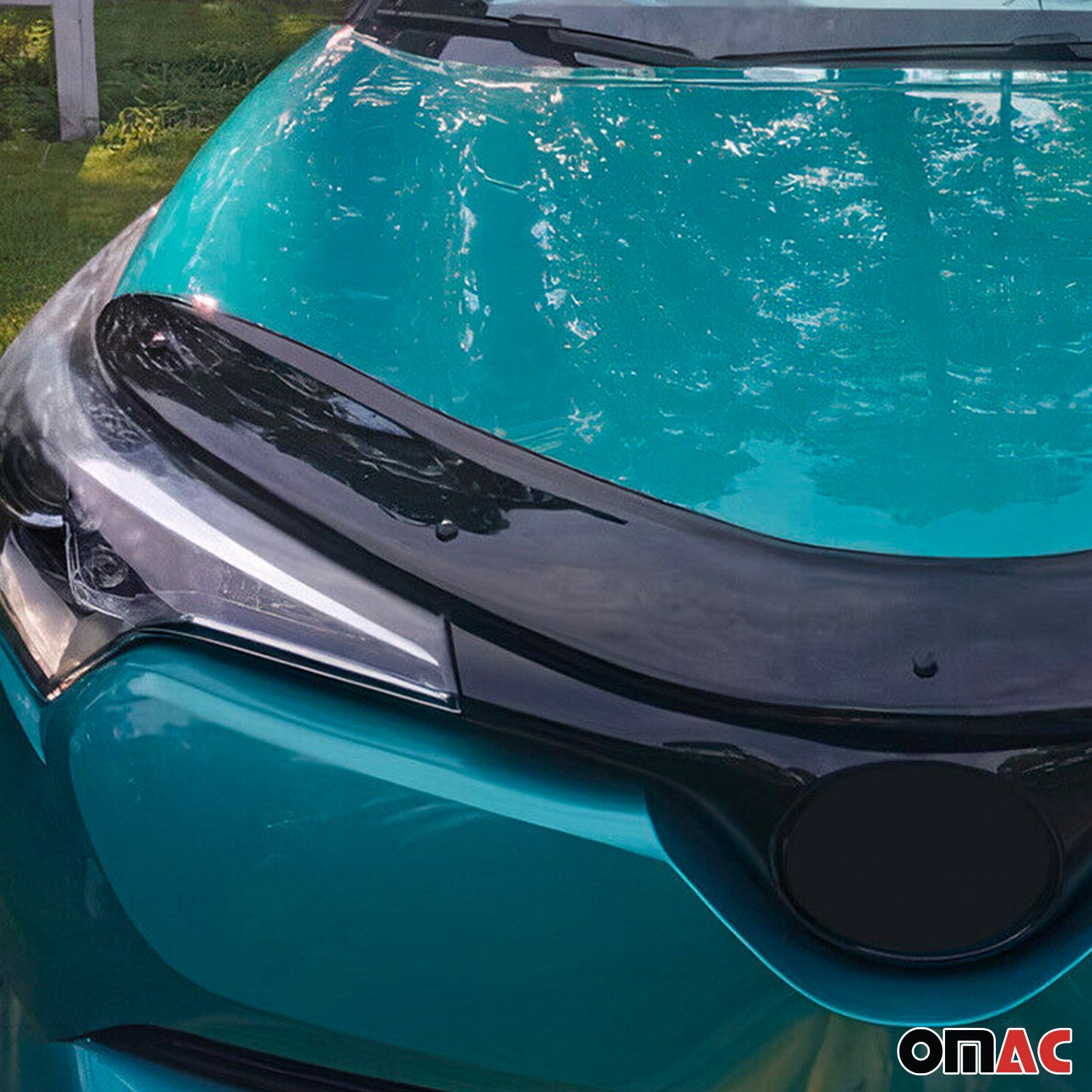 Deflecteurs d'air capot de voiture pour Toyota C-HR 2016-2021 Acrylique Noir