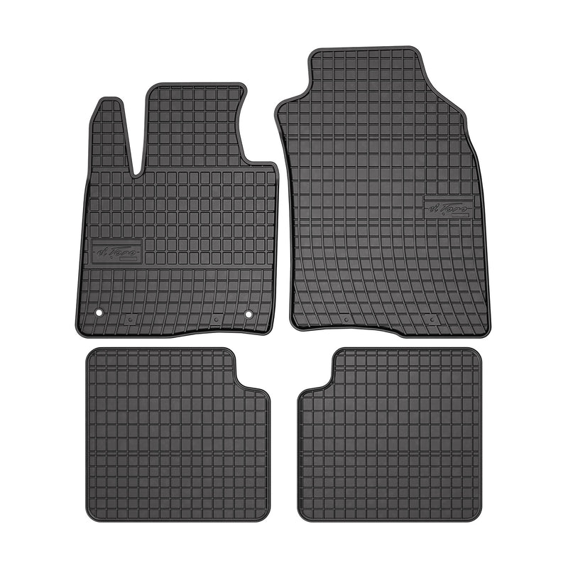 Tapis de Sol pour Fiat Panda 2011-2021 Caoutchouc Noir