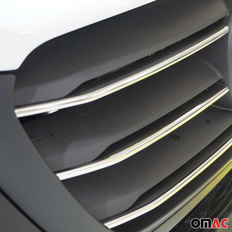 Moulure de Grille de Calandre pour Mercedes Sprinter 2018-2025 en Acier 5Pcs