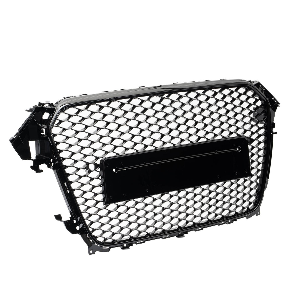JOM Calandre pour Audi A4 B8 inkl. PDC Dummy für die Löcher Sport Look Plastique
