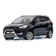 Pare-Buffle Avant Pour Ford Kuga II 2012-2017 Pre-FL en Acier Inoxy Argent