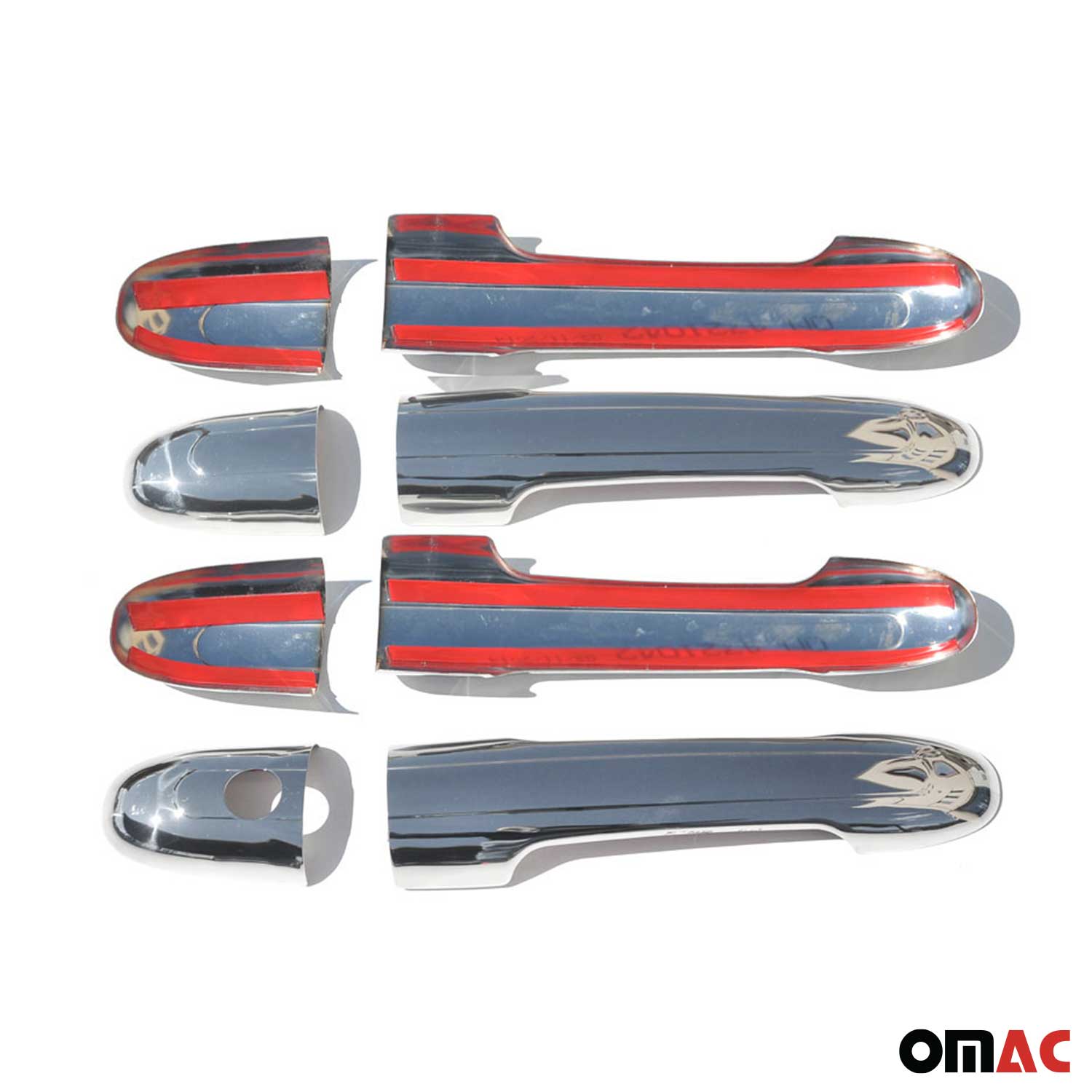 Couverture de poignée de porte pour Mercedes Vito W639 2003-2014 en Acier Inox