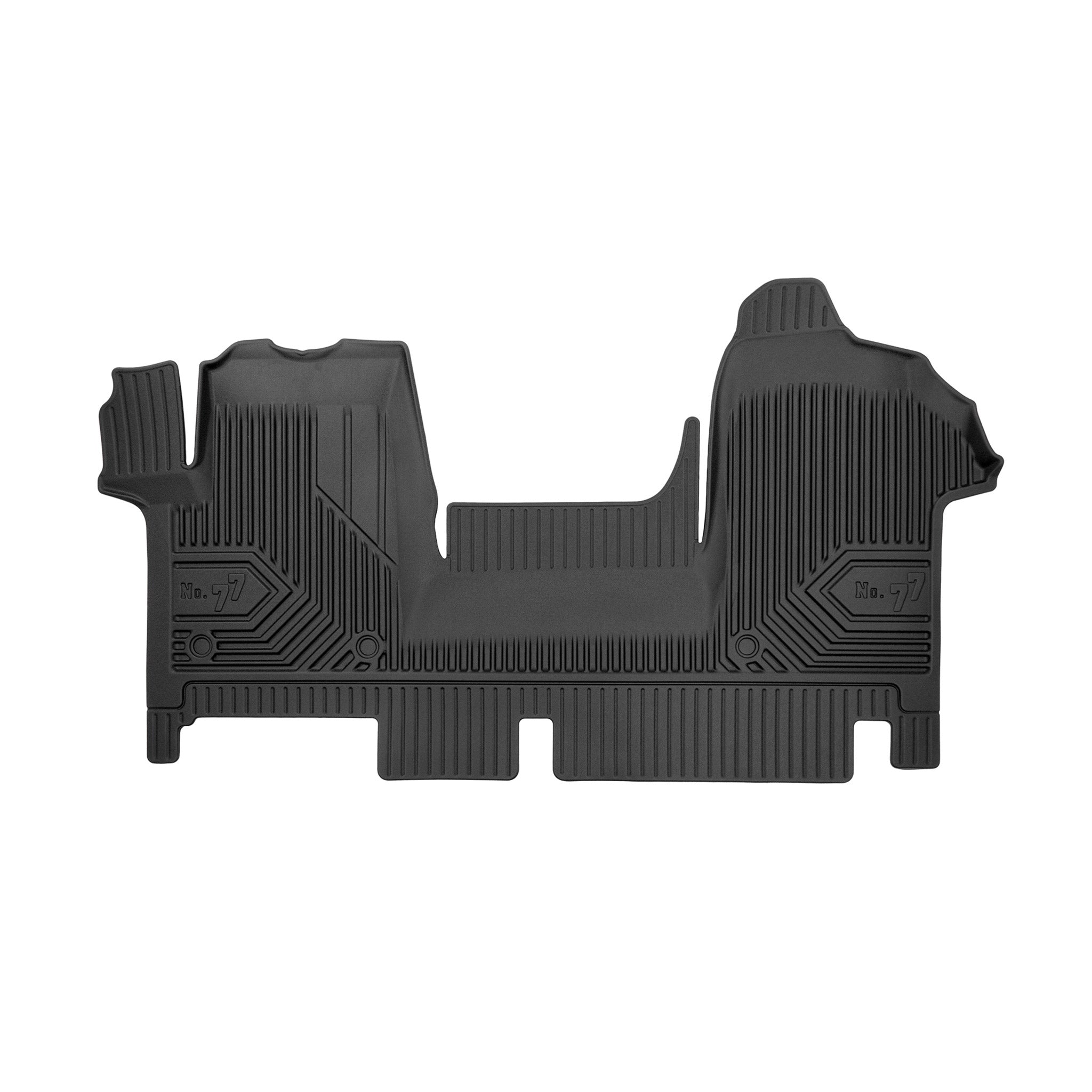 Tapis de Sol de Voiture pour Nissan NV400 2012-2022 TPE Antidérapant Noir 1Pc