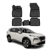 OMAC Tapis de sol pour Nissan X-Trail T33 IV Electric 2022-2026 Noir 4Pcs