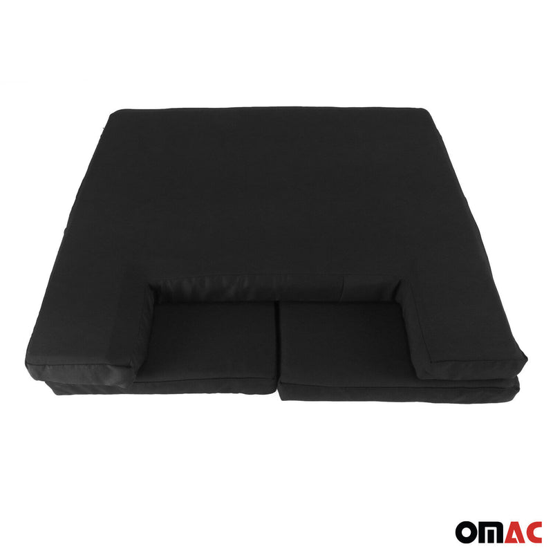 Matelas de Camping Pliable pour Mercedes Vito W447 2014-2023 Noir Polyester