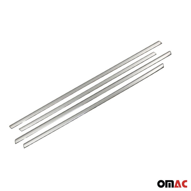 Garniture de Fenêtre pour Fiat 500X 2015-2025 Acier Inox 4Pcs