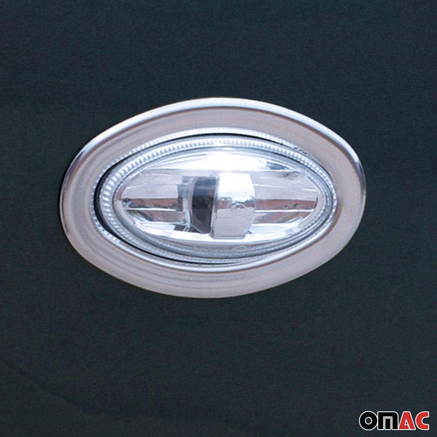 Cadres de clignotants Latérals pour Citroen Berlingo 2018-2026 acier Chromé