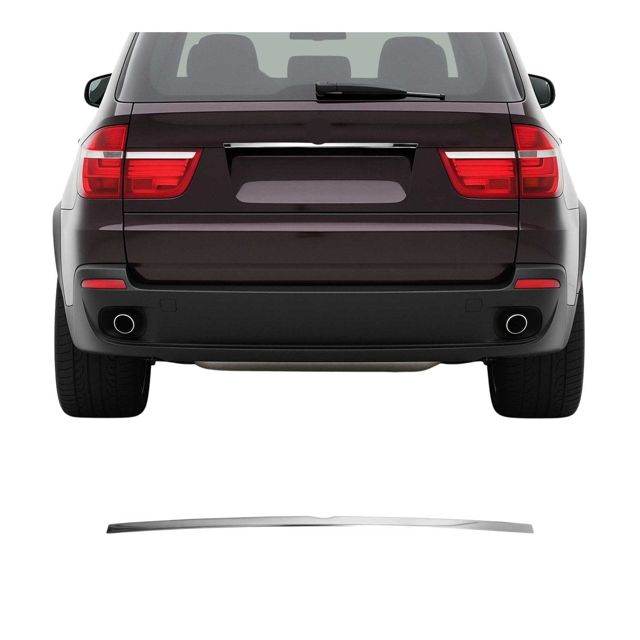 Couvercle de poignée de hayon pour BMW X5 E70 2006-2013 acier inox Chromé