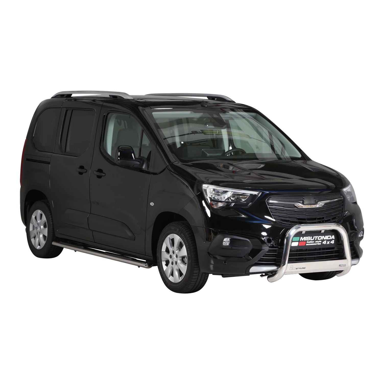 Pare-buffle Avant pour Opel Combo E 2019-2026 63 mm en Acier Gris