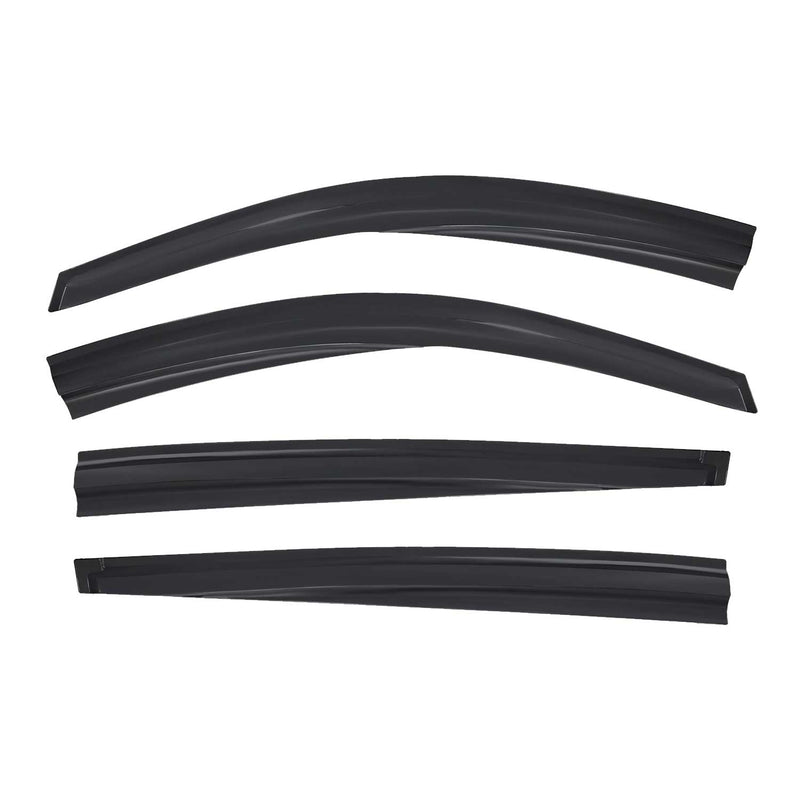 Déflecteurs De Vent Pluie D'air pour Mitsubishi L200 2007-2014 Acrylique 4 Pcs