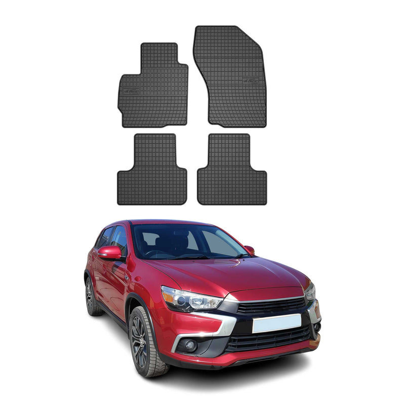 Tapis de Sol pour Mitsubishi ASX 2010-2025 Caoutchouc Noir