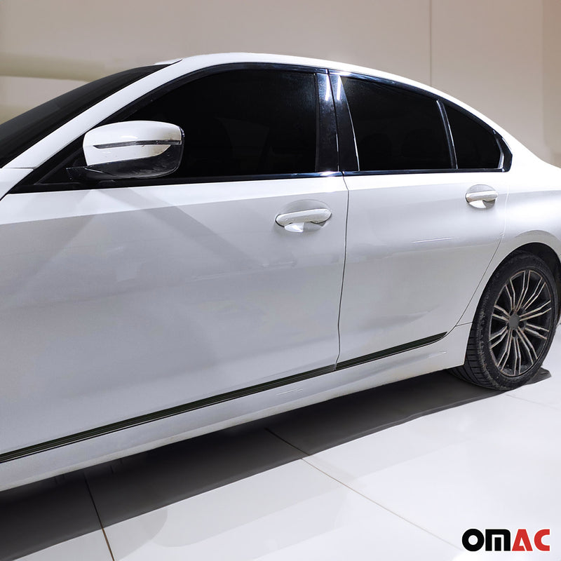 Baguette protection Latérale de porte VW Jetta 2006-2021 en Alu Noir