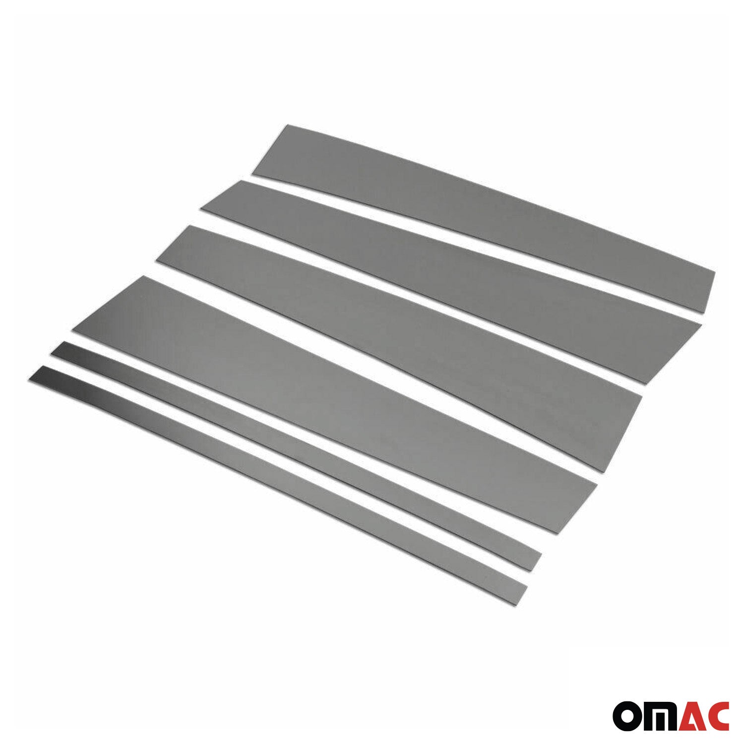 Couverture Garniture de pilier B pour Range Rover Sport 2005-2013 inox Foncé 6x