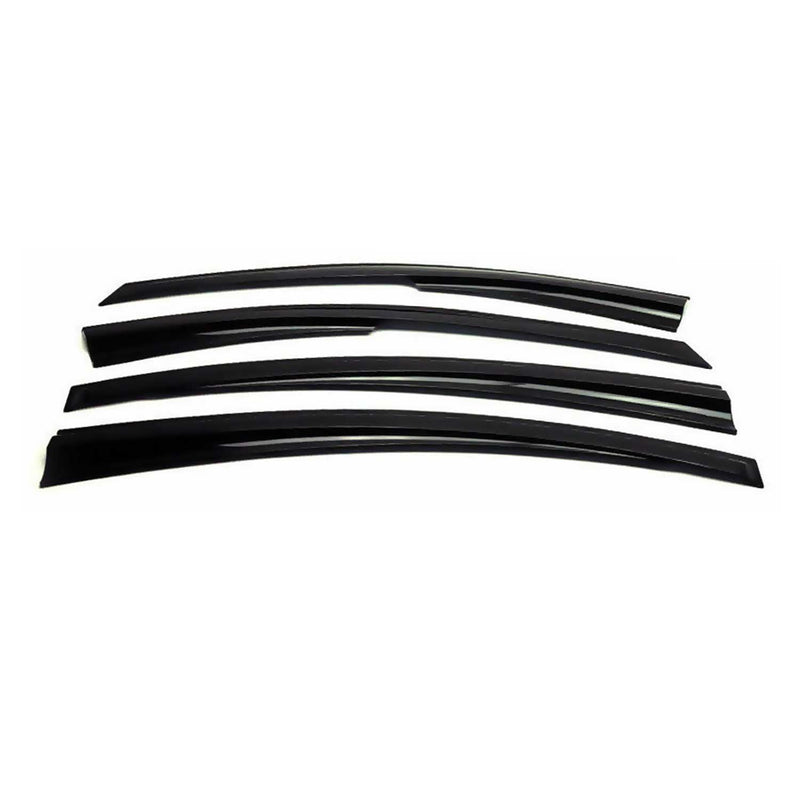 Déflecteurs de Vent pluie d'air pour Mercedes Classe E W211 2002-2009 Noir 4x