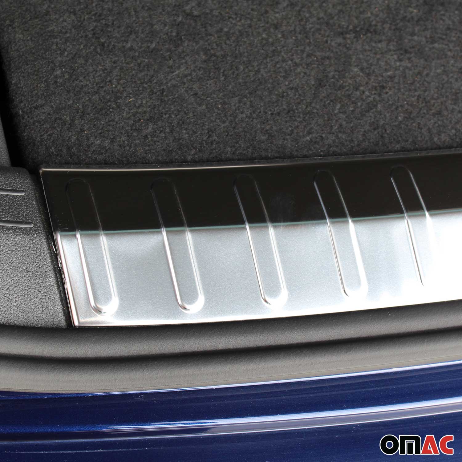 Protection de Pare-Chocs pour VW Tiguan II / Allspace 2016-2023 Inox polie