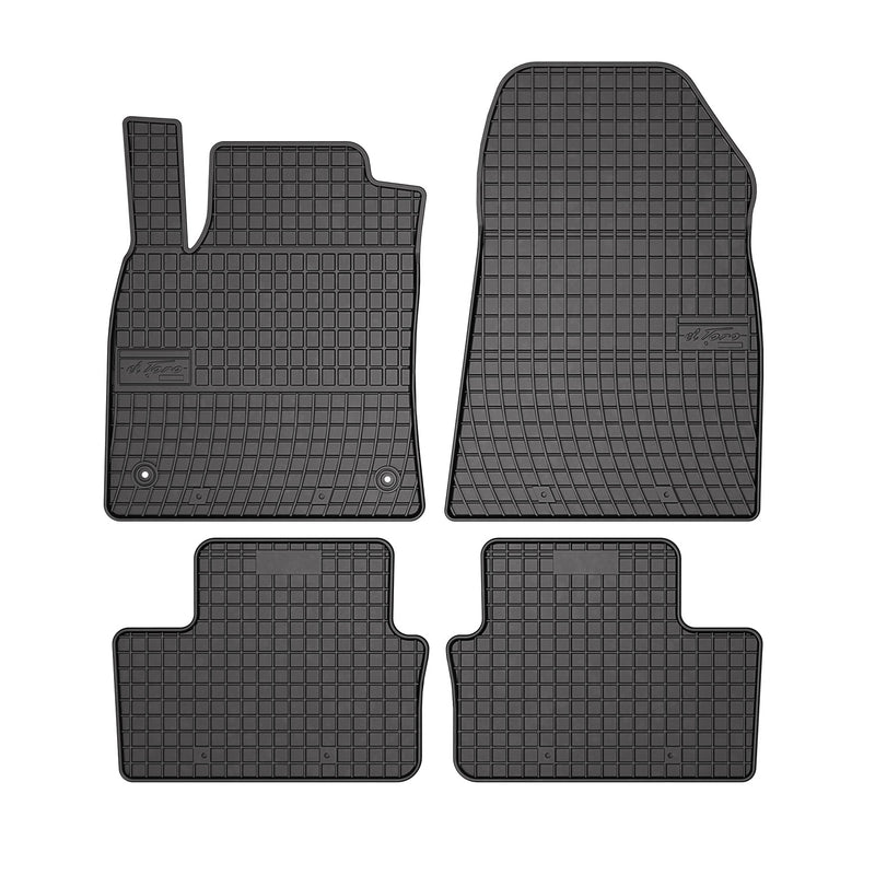 Tapis de Sol pour Renault Clio 2019-2022 Caoutchouc Noir