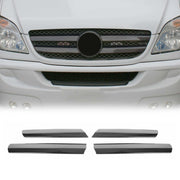 Moulure de Grille de Calandre pour Mercedes Sprinter W906 2006-2013 Chromé 4Pcs