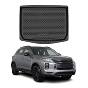 OMAC Tapis de coffre pour Mitsubishi ASX mk2 2023-2026 en caoutchouc TPE Noir
