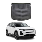 Tapis de coffre Supérieur pour Citroen E-C5 Aircross 2025-2027 Noir Caoutchouc