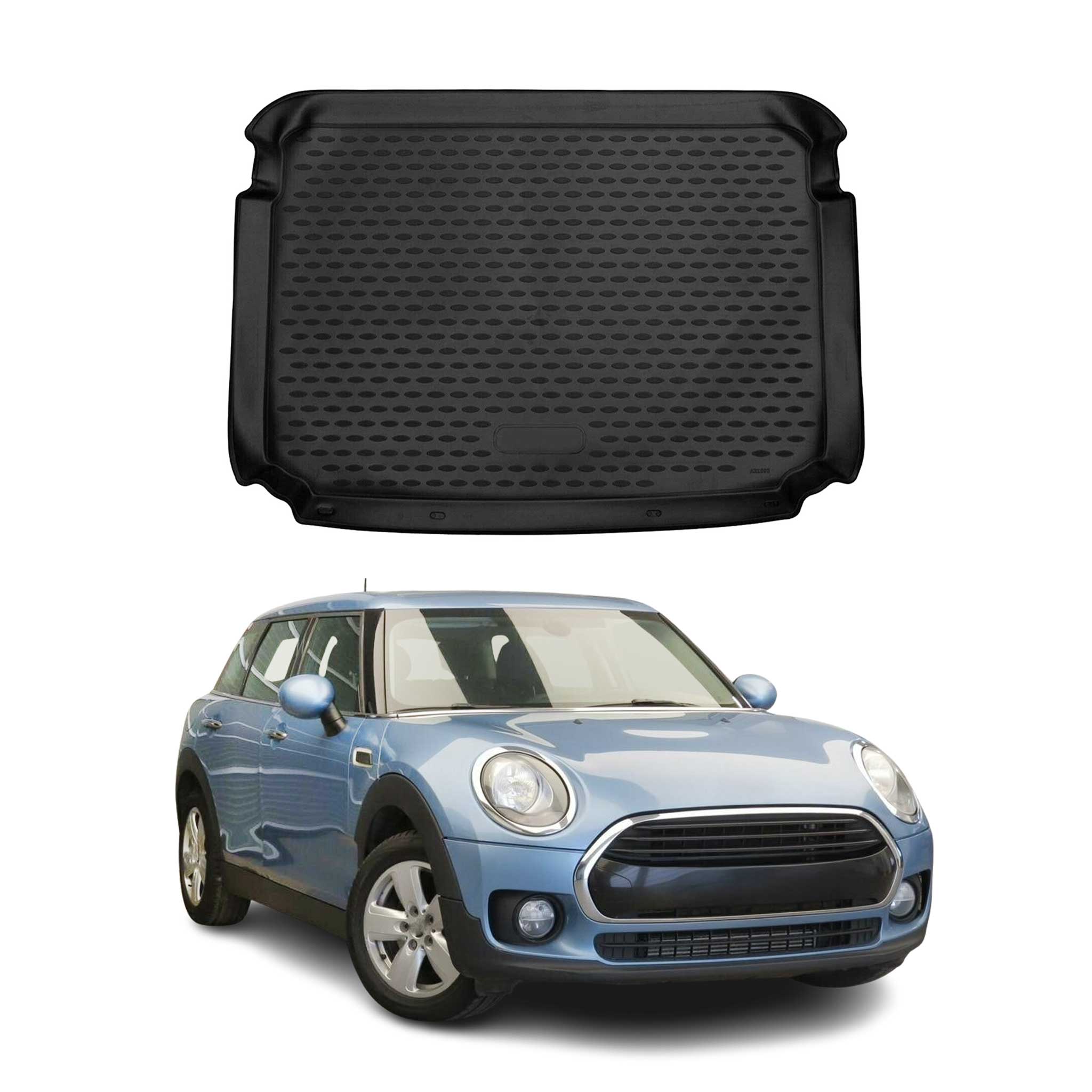 OMAC Tapis de coffre supérieur pour Mini Clubman F54 2015-2024 en caoutchouc