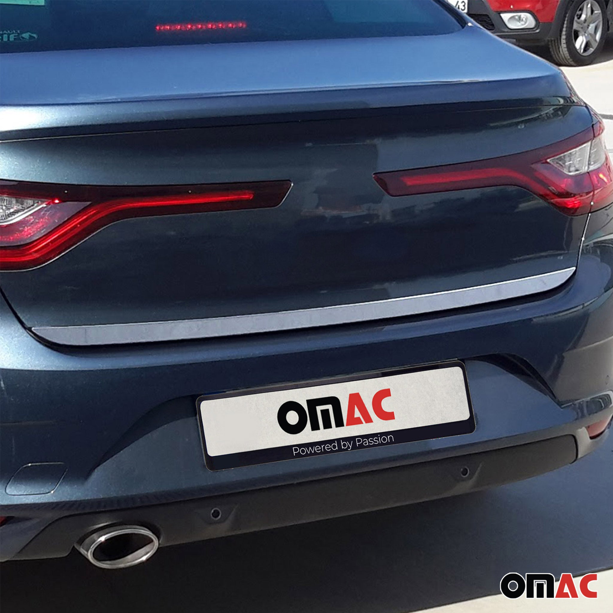 Garniture de Hayon Coffre pour Renault Megane IV 2015-2020 acier inox