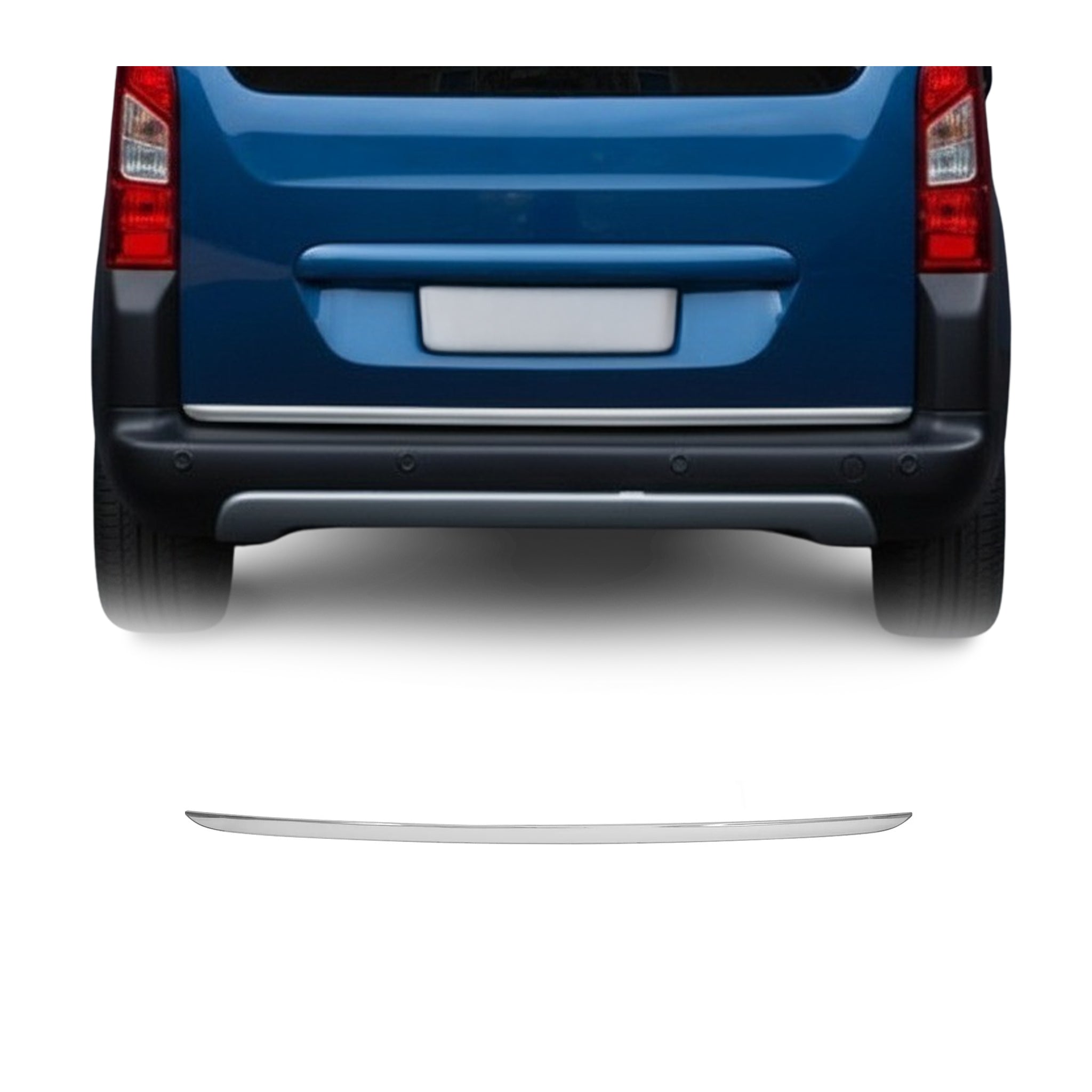 Garniture de Hayon Coffre pour Citroen Berlingo /Peugeot Partner 2008-2018 acier