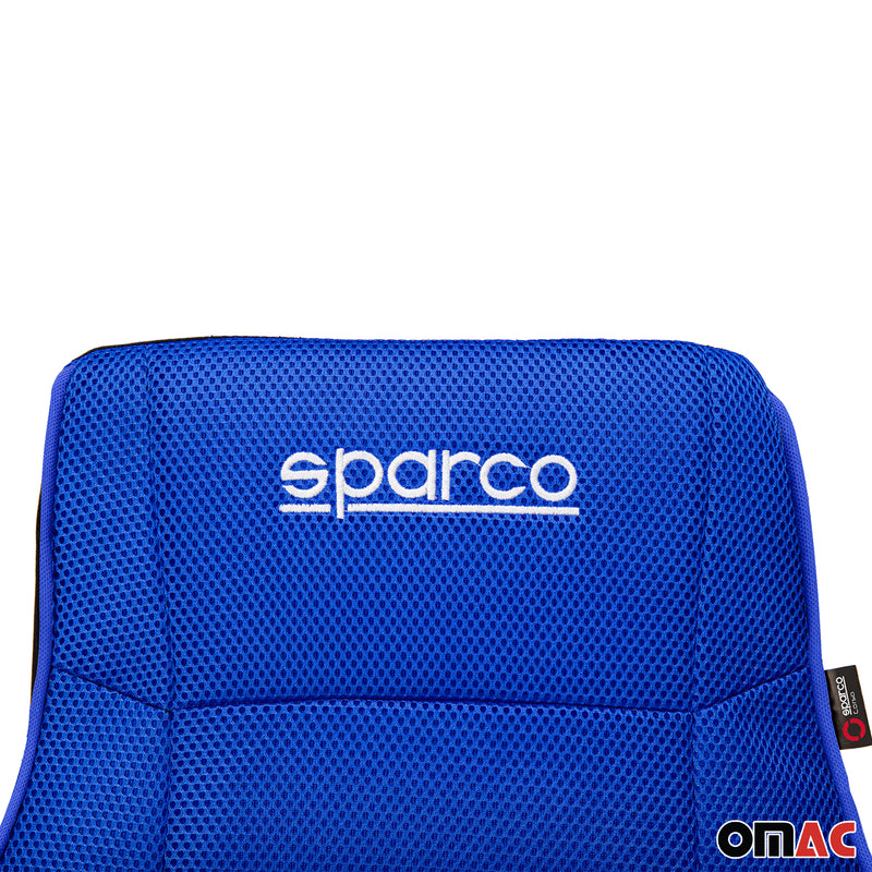 SPARCO coussin lombaire voiture coussin dos coussin pour chaise de voiture bleu