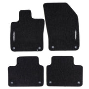 Tapis de Sol de Voiture pour Volvo S60 III 2019-2025 Velours Imperméable 4Pcs