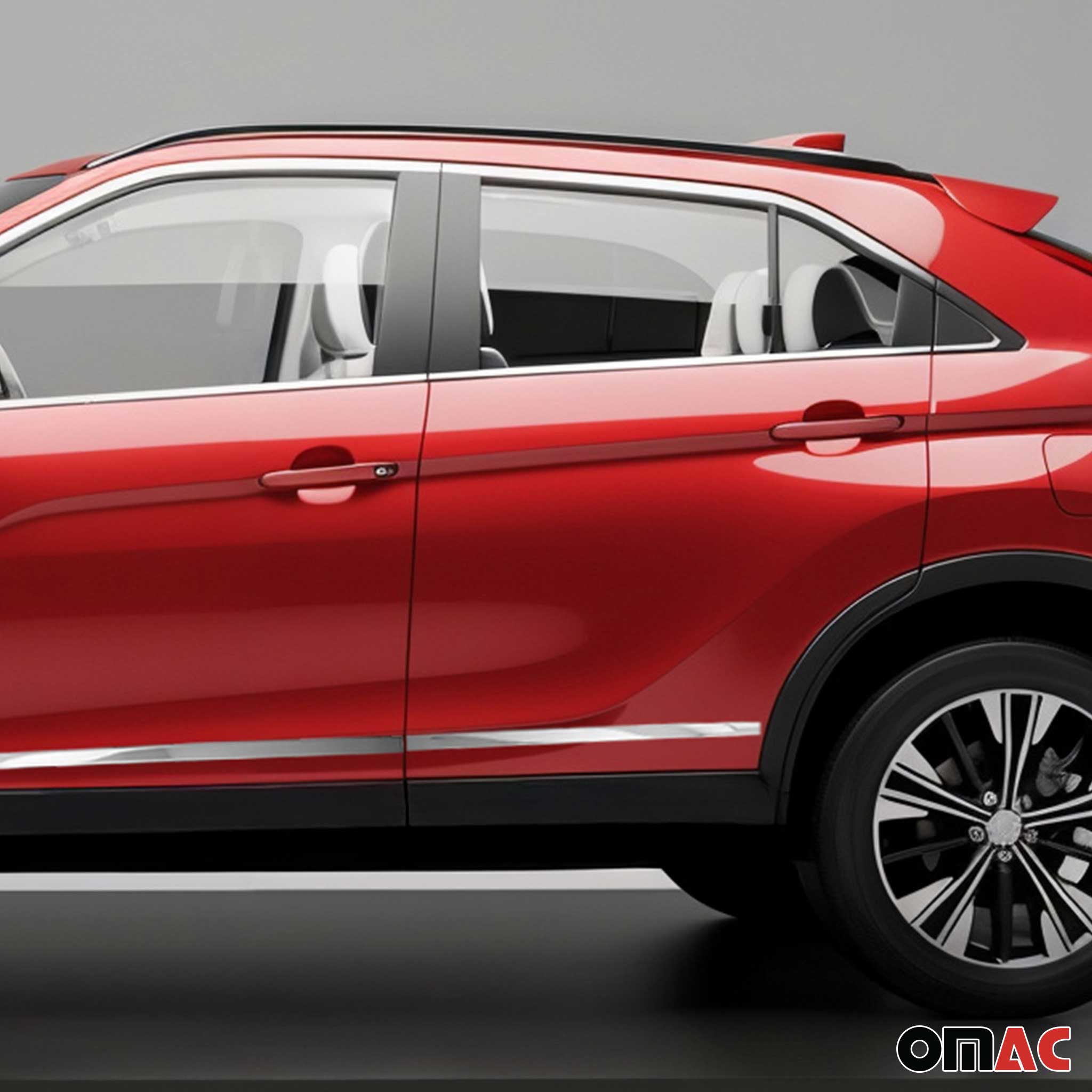 Garniture Baguette de porte latérale pour Mitsubishi Eclipse Cross 2018-2026