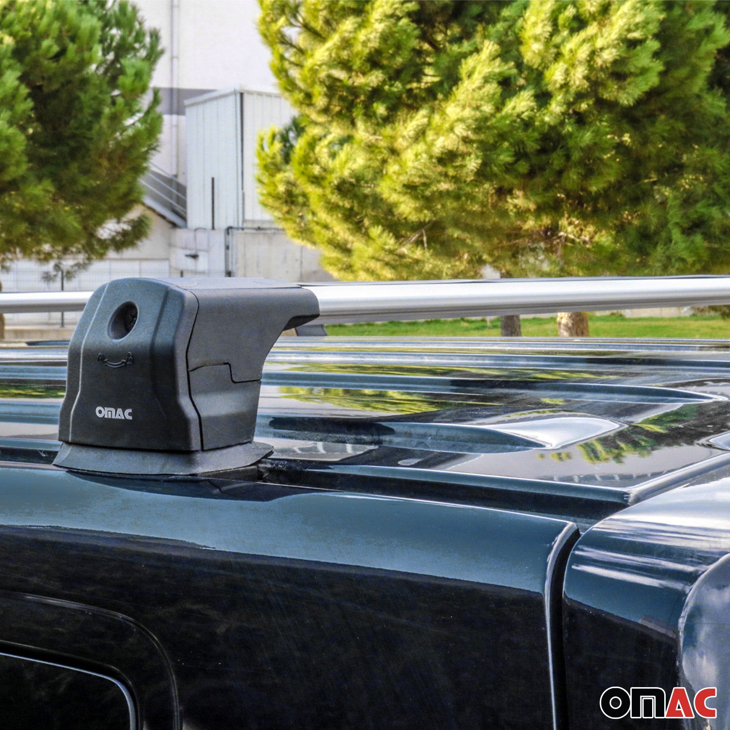 Barres De Toit Transversales pour Fiat Scudo 2007-2016 Alu Gris 3 Pcs