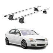 Barres de toit transversales Alu pour Opel Signum 2003-2008 TÜV 75 kg Gris 2Pcs