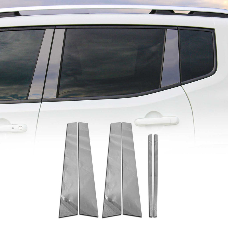 Couverture Garniture de pilier B pour Land Rover Freelander 2006-2015 inox Foncé