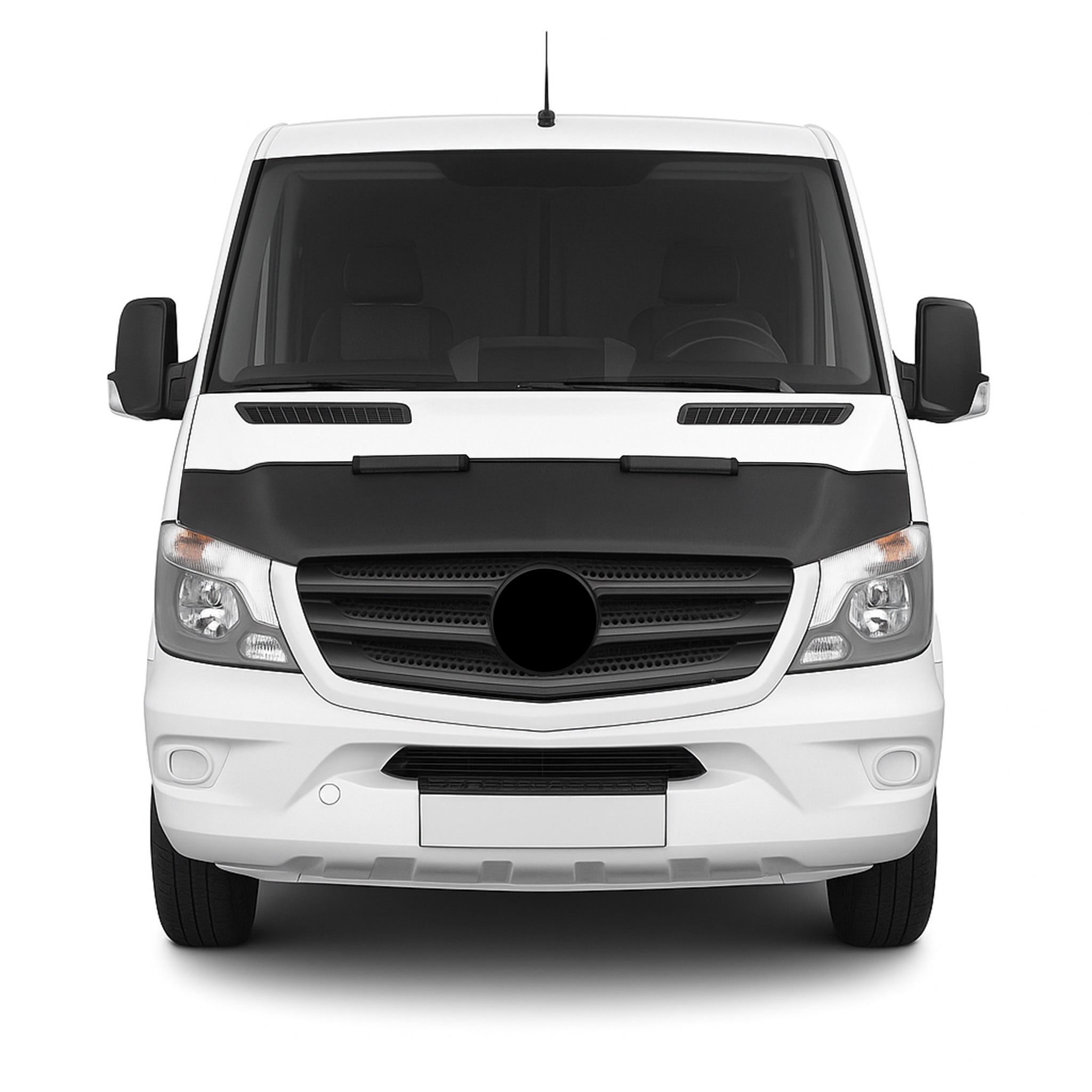 Protège Capot pour Mercedes Sprinter W906 2013-2018 Masque vinyle Noir