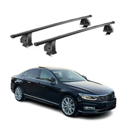 Barres de toit transversales acier pour VW Passat B8 Berline 2014-2023 4Portes