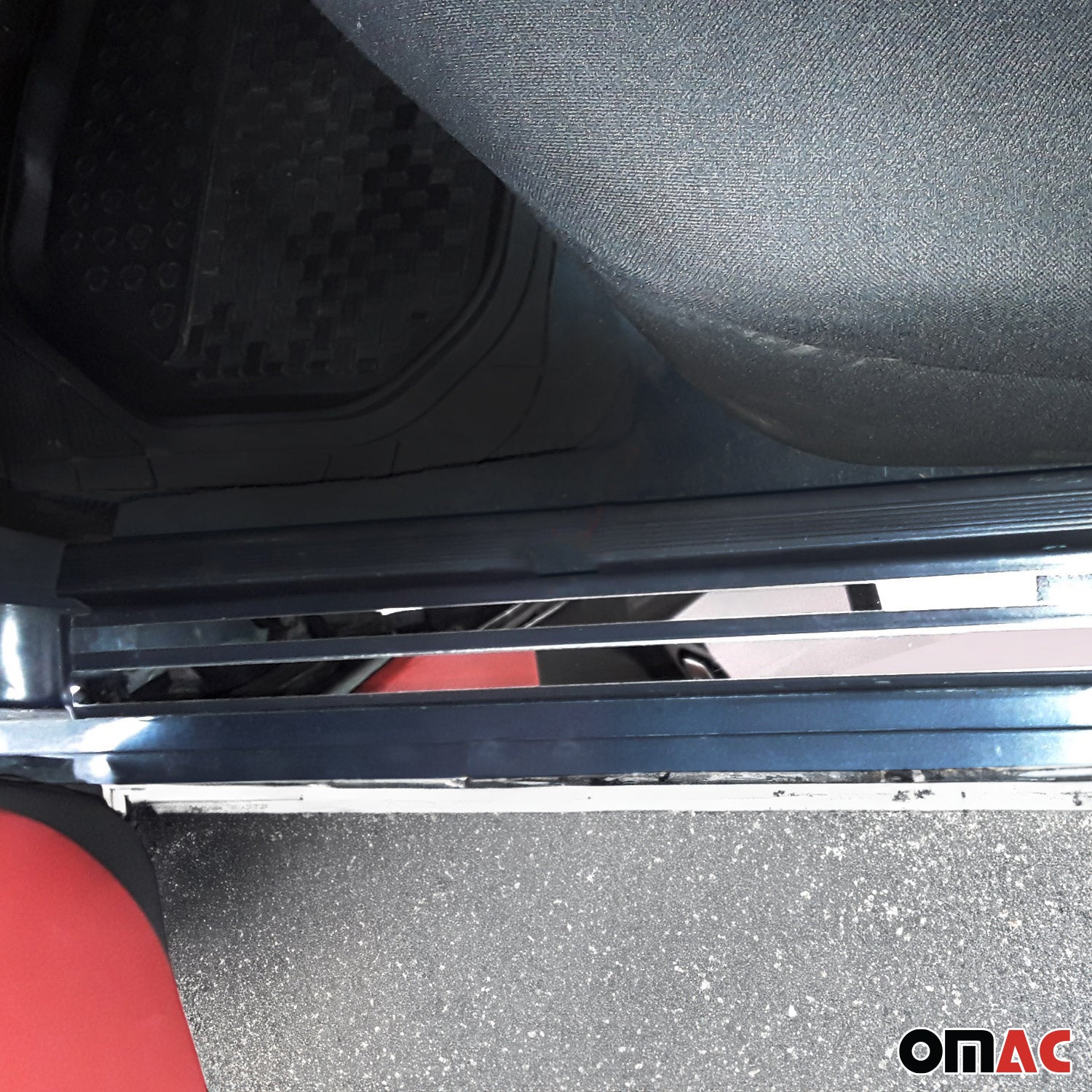 Couverture de Seuil de porte pour Mercedes Classe E W124 1985-1995 inox 8x