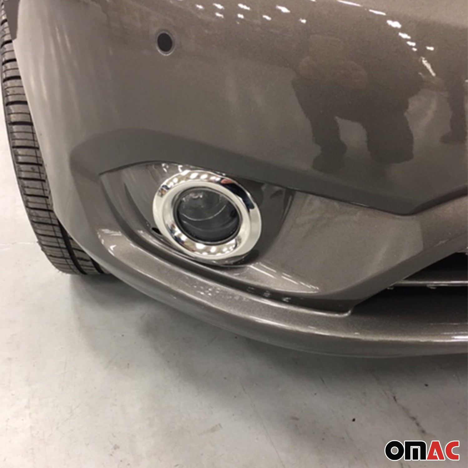 Cadres de phares antibrouillard pour Mercedes Vito W447 2014-2019 Pre-FL acier