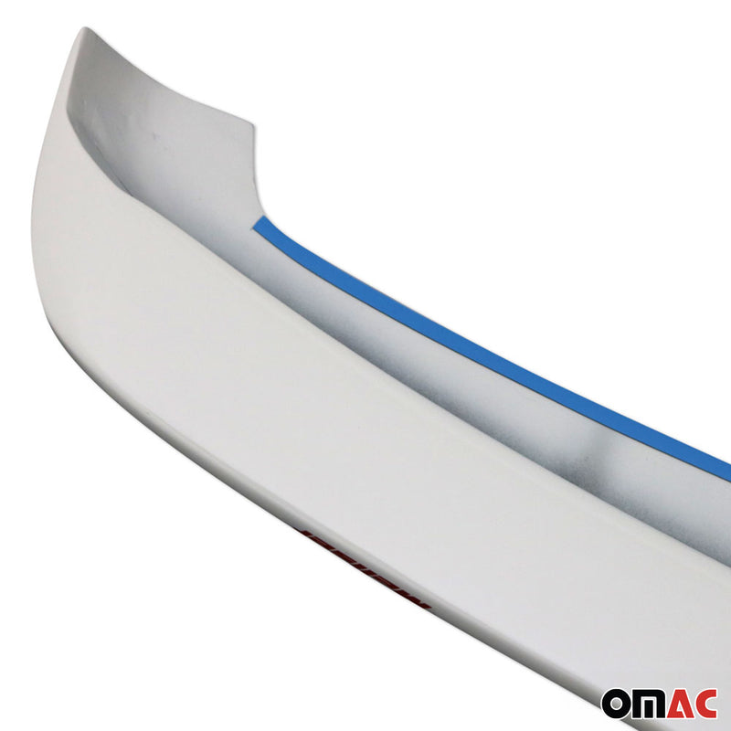 Spoiler de toit Arrière pour VW T6 T6.1 Transporter 2015-2024 Peinte blanc