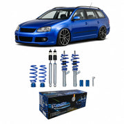 JOM BlueLine Combinés Filetés pour VW Golf 5 Plus et Variant 1.9TDi 2.0TDi / DSG