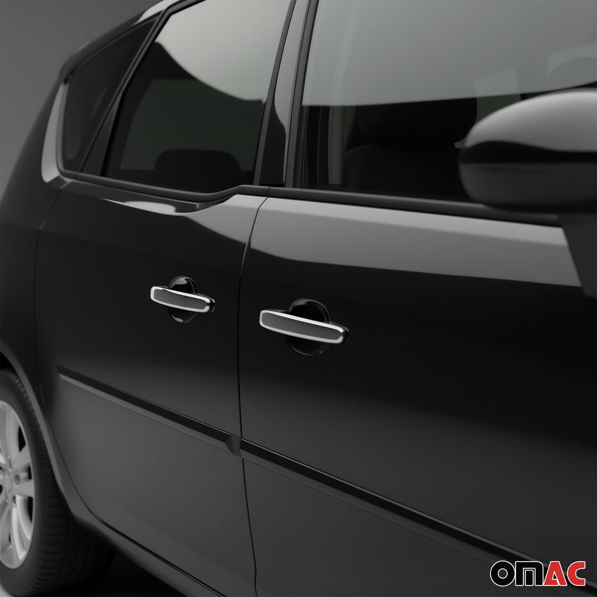 Couverture de poignée de porte pour Opel Astra H J 2004-2014 en Acier Inox 8Pcs