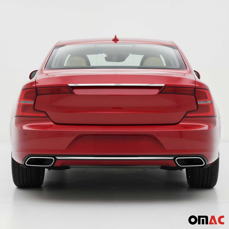 Garniture de Hayon Coffre pour Volvo S90 II 2016-2020 Berline acier inox