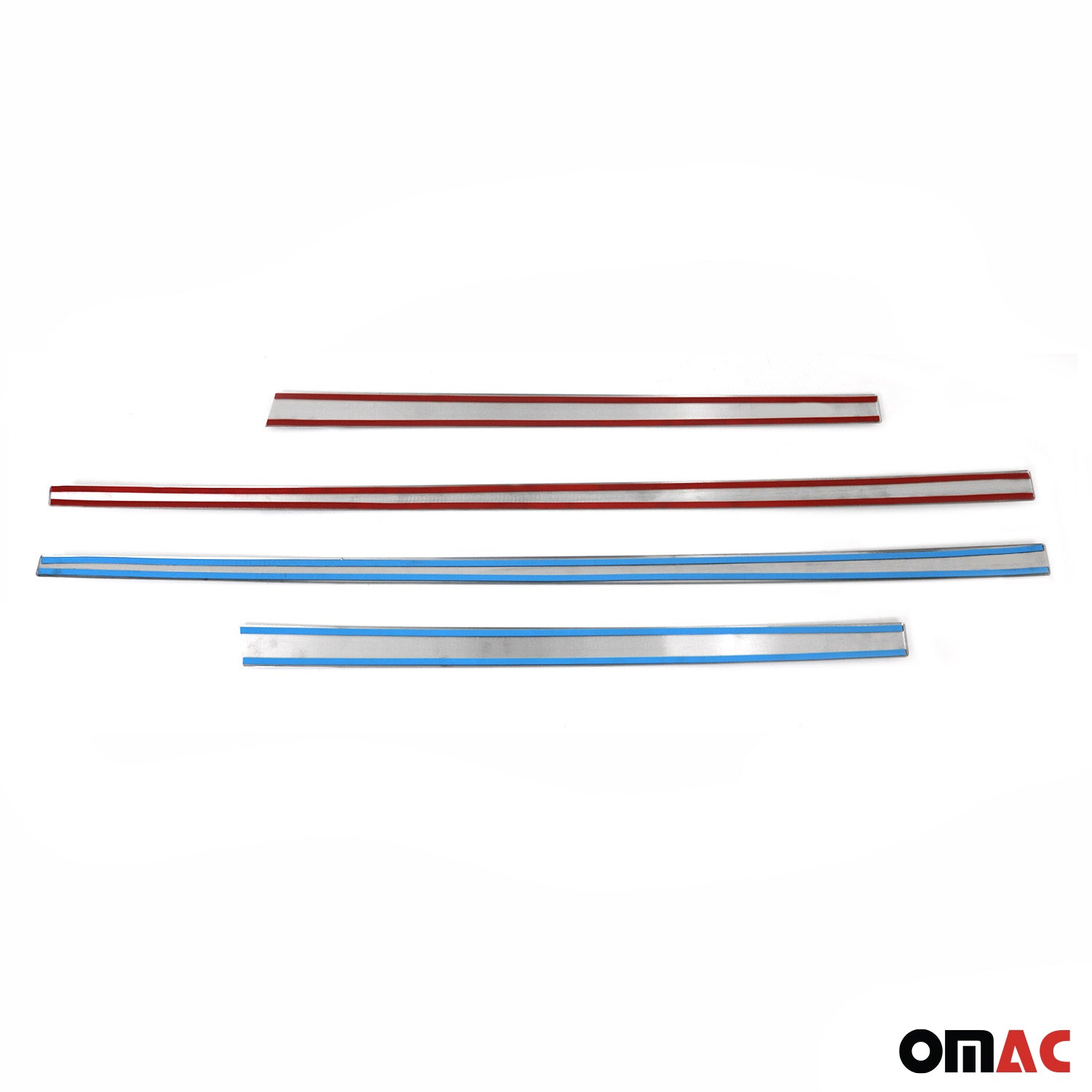 Garniture Baguette de porte latérale pour Kia Sportage 2010-2015 acier inox 4Pcs